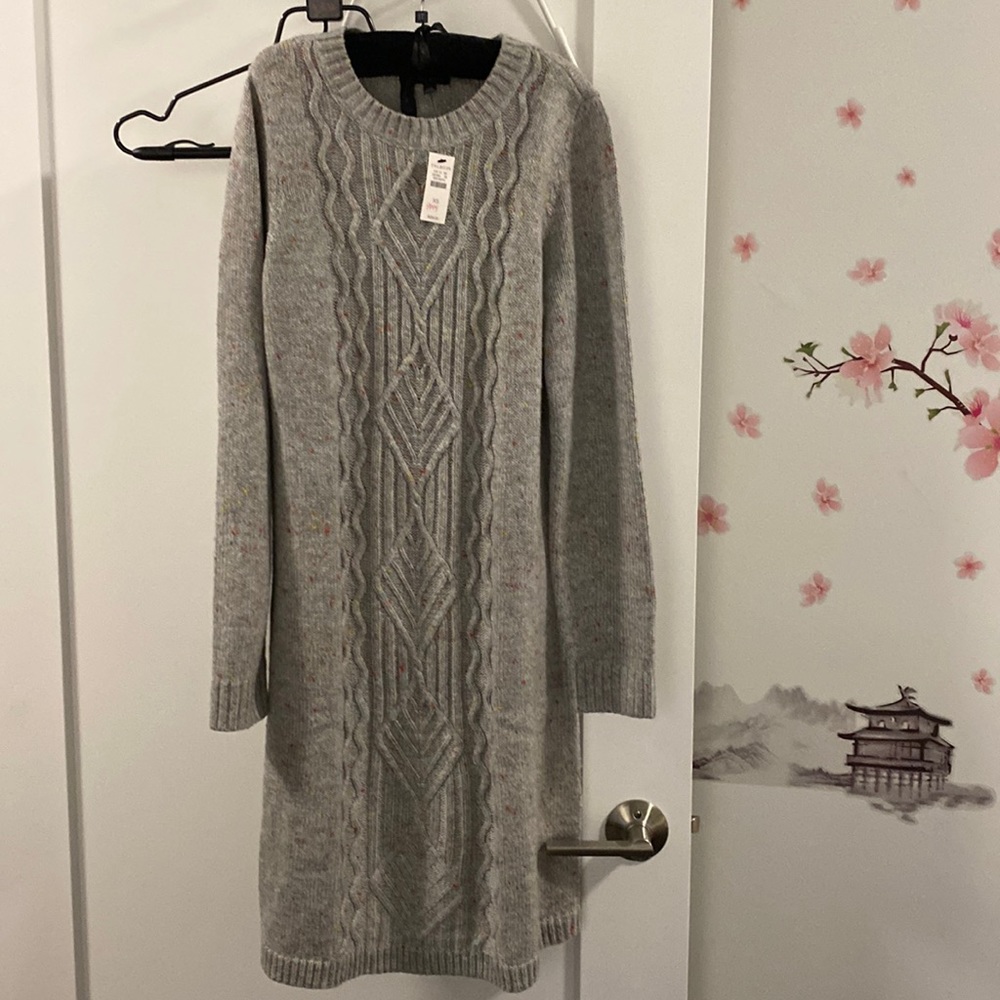 Talbots.Brand New.Winter sweater dress.very pretty & stylish & warm.Daily&party!
